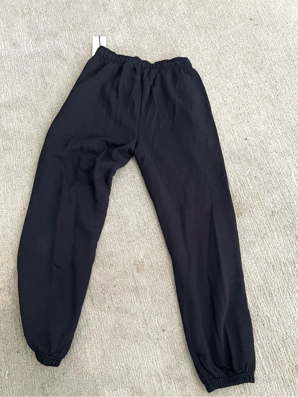 NWT Alo Women’s Black Wide Leg Sweatpants Size Medium Accolade Straight Leg - Picture 4 of 6